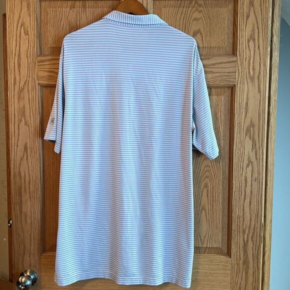 PETER MILLAR Summer Comfort Striped Polo Shirt - Picture 11 of 11